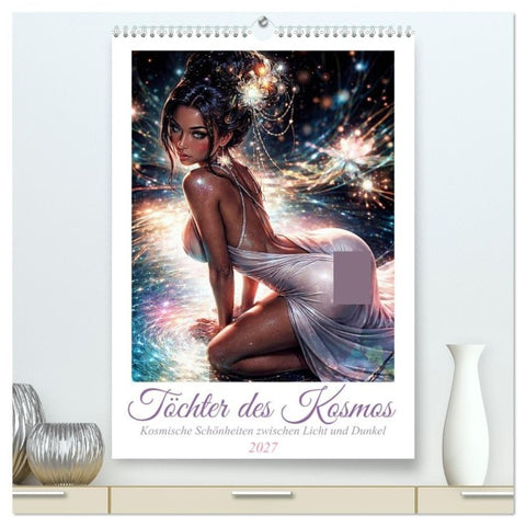 Töchter des Kosmos (hochwertiger Premium Wandkalender 2027 DIN A2 hoch), Kunstdruck in Hochglanz