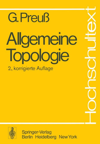 Allgemeine Topologie