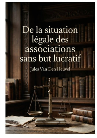 De la situation légale des associations sans but lucratif