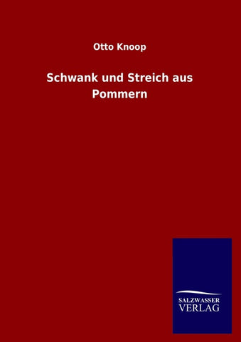 Schwank und Streich aus Pommern