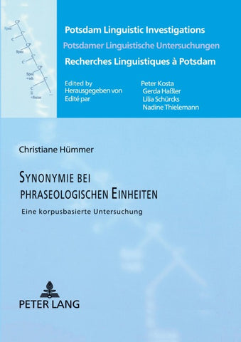 Synonymie bei phraseologischen Einheiten