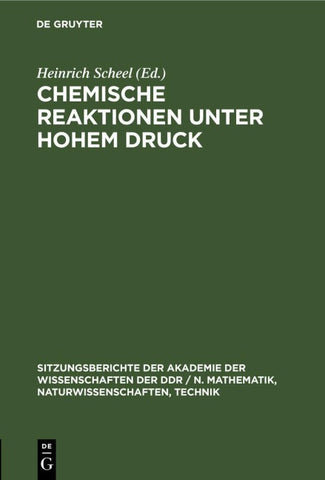 Chemische Reaktionen unter hohem Druck