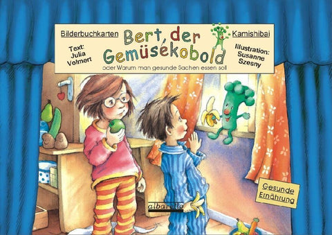 Kamishibai Bilderbuchkarten - Bert, der Gemüsekobold