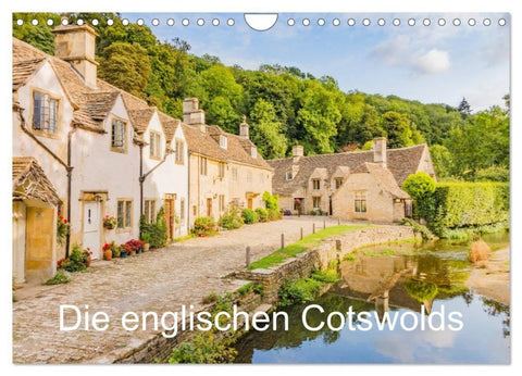 Die englischen Cotswolds (Wandkalender 2027 DIN A4 quer), CALVENDO Monatskalender