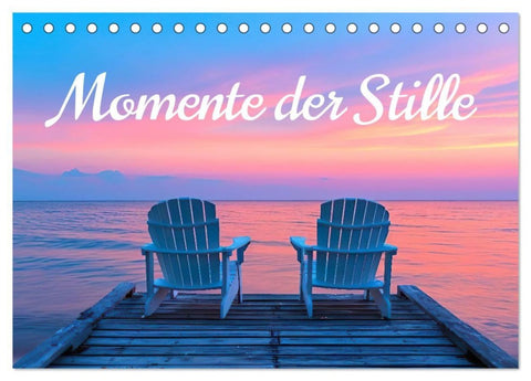 Momente der Stille (Tischkalender 2027 DIN A5 quer), CALVENDO Monatskalender