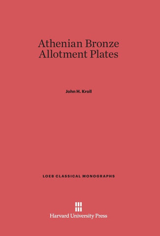 Athenian Bronze Allotment Plates