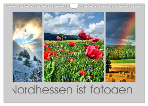 Nordhessen ist fotogen (Wandkalender 2026 DIN A4 quer), CALVENDO Monatskalender