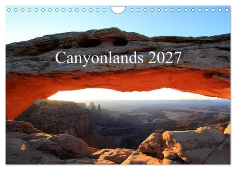 Canyonlands 2027 (Wandkalender 2027 DIN A4 quer), CALVENDO Monatskalender