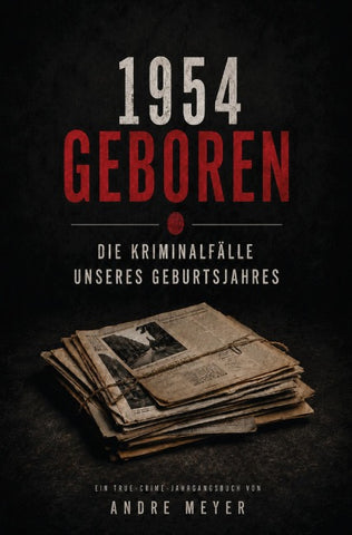 1954 geboren - Die Kriminalfälle unseres Geburtsjahres