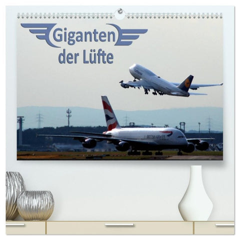 Giganten der Lüfte (hochwertiger Premium Wandkalender 2026 DIN A2 quer), Kunstdruck in Hochglanz