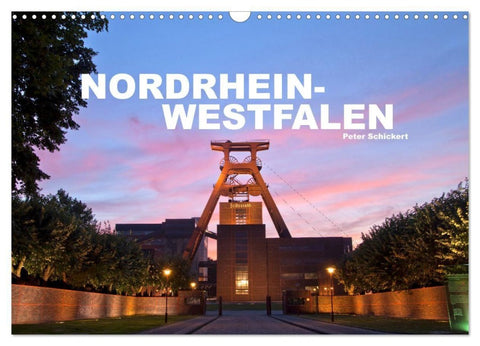 Nordrhein-Westfalen (Wandkalender 2027 DIN A3 quer), CALVENDO Monatskalender