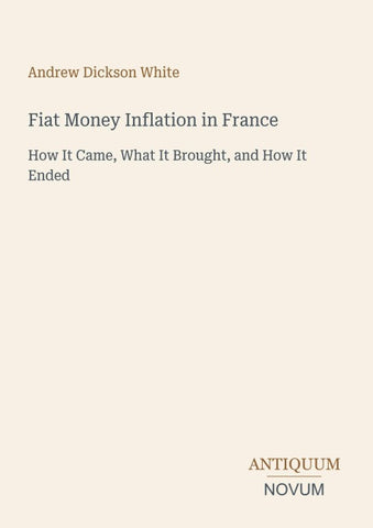 Fiat Money Inflation in France