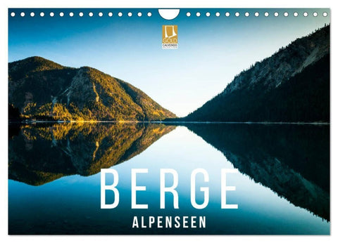 Berge. Alpenseen (Wandkalender 2027 DIN A4 quer), CALVENDO Monatskalender