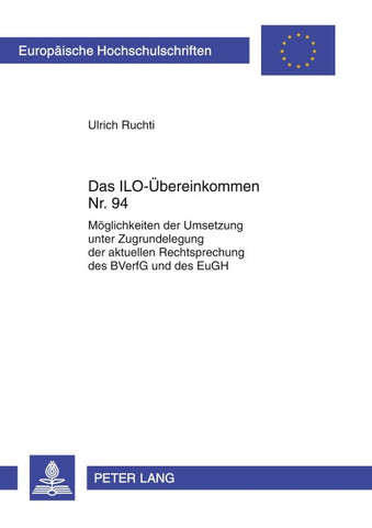 Das ILO-Übereinkommen Nr. 94