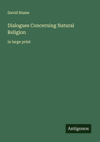 Dialogues Concerning Natural Religion