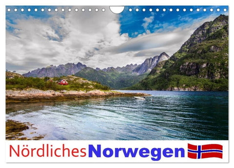 Nördliches Norwegen (Wandkalender 2027 DIN A4 quer), CALVENDO Monatskalender