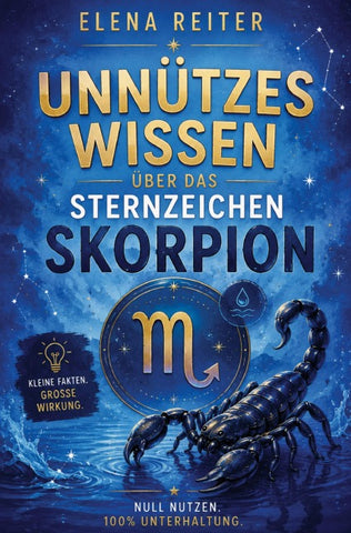 Unnützes Wissen Sternzeichen Skorpion Buch