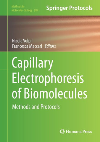 Capillary Electrophoresis of Biomolecules