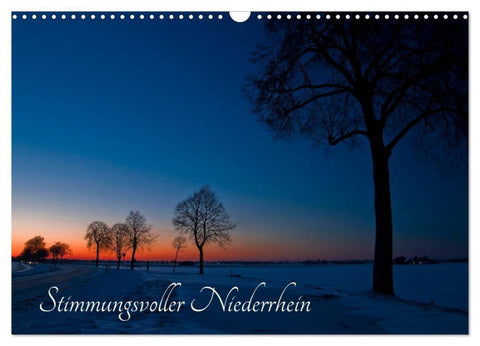 Stimmungsvoller Niederrhein (Wandkalender 2027 DIN A3 quer), CALVENDO Monatskalender