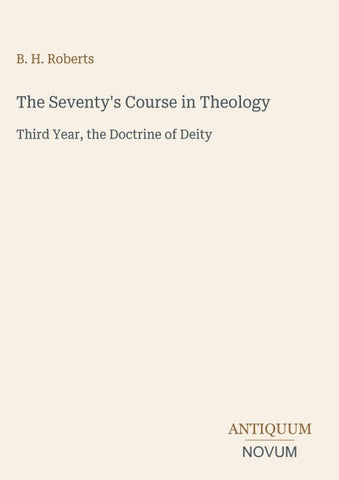 The Seventy's Course in Theology
