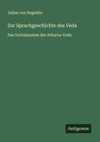 Zur Sprachgeschichte des Veda