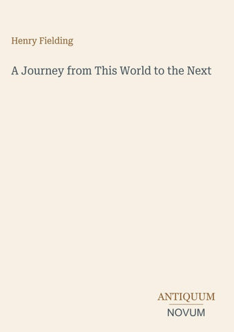 A Journey from This World to the Next