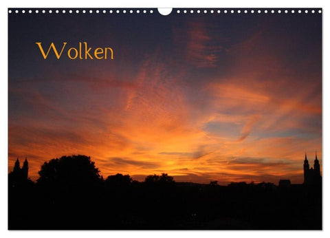 Wolken (Wandkalender 2027 DIN A3 quer), CALVENDO Monatskalender