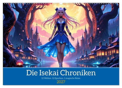 Die Isekai Chroniken (Wandkalender 2027 DIN A2 quer), CALVENDO Monatskalender