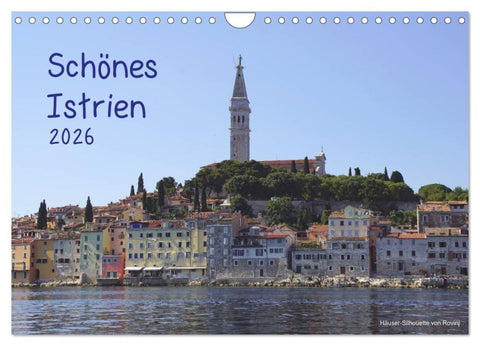 Schönes Istrien 2026 (Wandkalender 2026 DIN A4 quer), CALVENDO Monatskalender