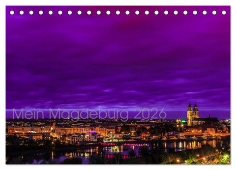 Mein Magdeburg (Tischkalender 2026 DIN A5 quer), CALVENDO Monatskalender