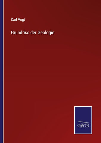 Grundriss der Geologie