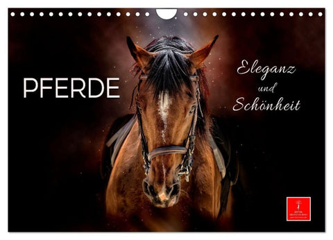 Eleganz und Schönheit - Pferde (Wandkalender 2027 DIN A4 quer), CALVENDO Monatskalender