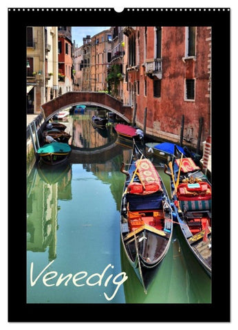Venedig (Wandkalender 2027 DIN A2 hoch), CALVENDO Monatskalender