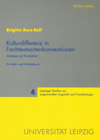 Kulturdifferenz in Fachtextsortenkonventionen