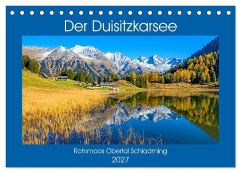 Der Duisitzkarsee (Tischkalender 2027 DIN A5 quer), CALVENDO Monatskalender