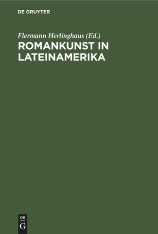 Romankunst in Lateinamerika