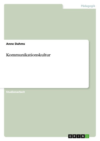 Kommunikationskultur