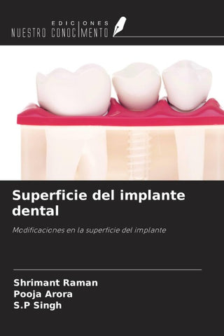 Superficie del implante dental