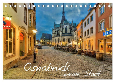 Osnabrück...meine Stadt (Tischkalender 2027 DIN A5 quer), CALVENDO Monatskalender