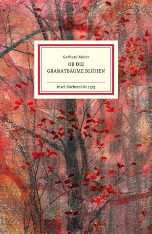 Ob die Granatbäume blühen