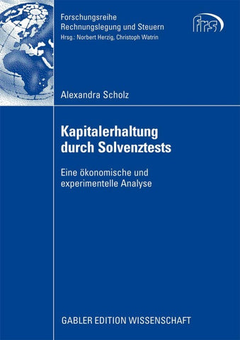 Kapitalerhaltung durch Solvenztests
