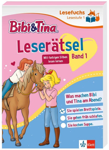 Lesefuchs Bibi & Tina: Leserätsel Lesestufe 1, Band 1