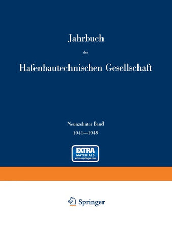 Jahrbuch der Hafenbautechnischen Gesellschaft