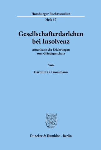 Gesellschafterdarlehen bei Insolvenz.