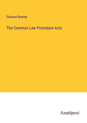 The Common Law Procedure Acts