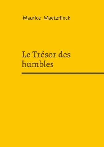 Le Trésor des humbles