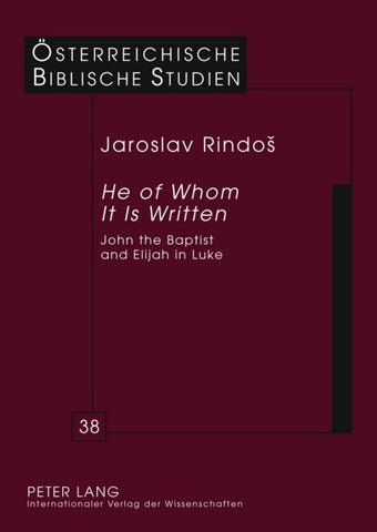«He of Whom It Is Written»