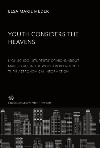 Youth Considers the Heavens