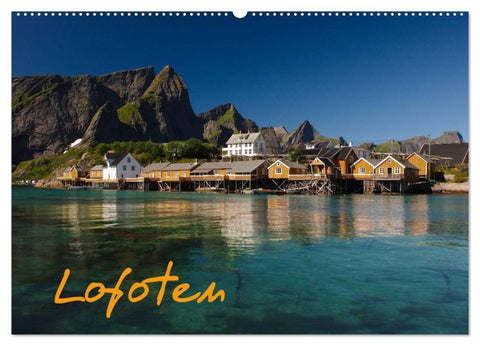 Lofoten (Wandkalender 2026 DIN A2 quer), CALVENDO Monatskalender