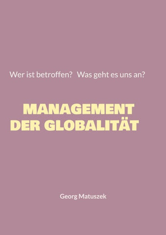 MANAGEMENT DER GLOBALITÄT